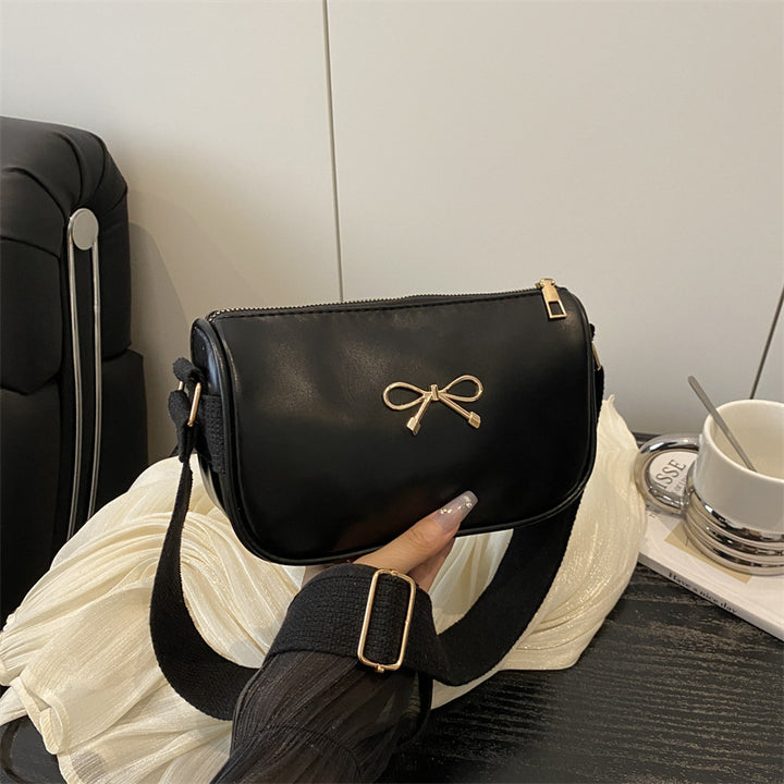Damen modische Umhängetasche mit elegantem Schleifenakzent Nord Taschen