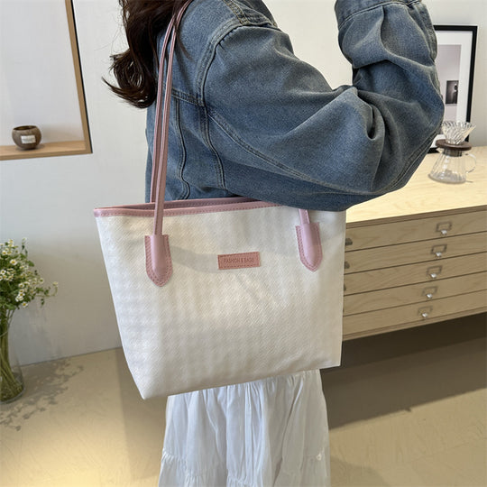 Damen Tragetasche mit verspieltem Kordeldetail Nord Taschen