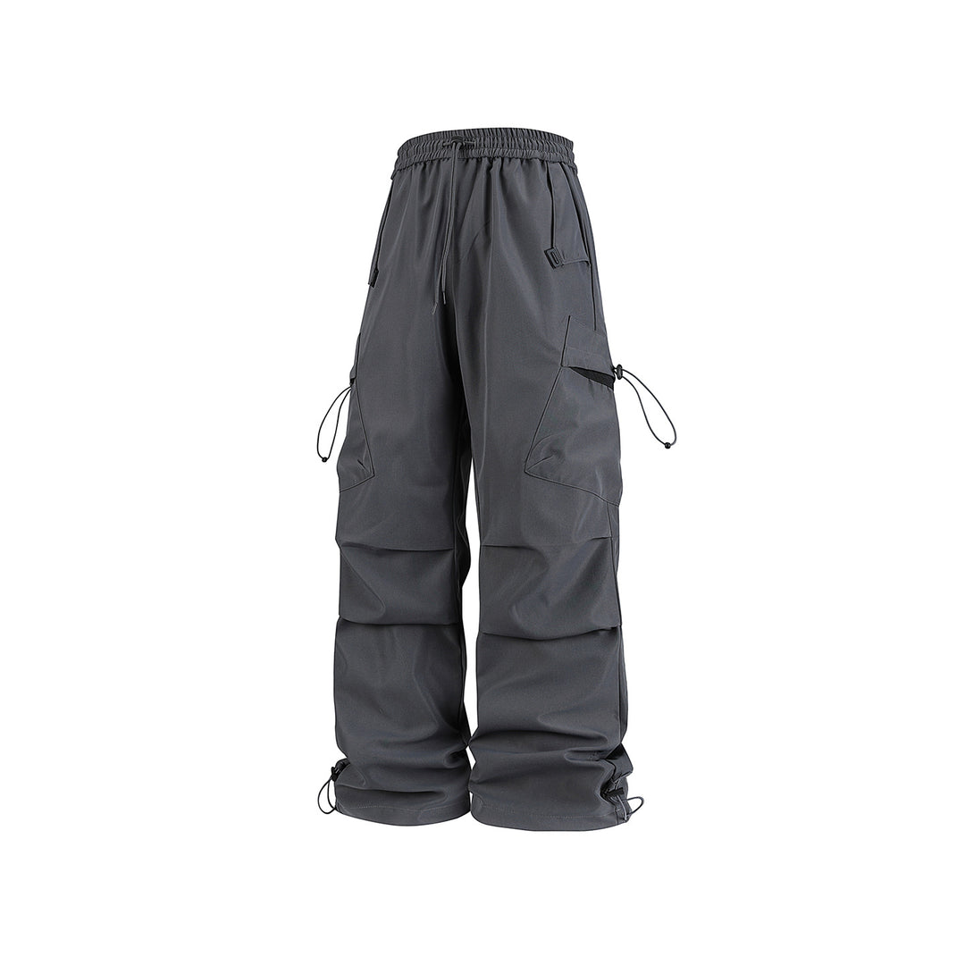 Herren Oversized Cargo‑Hose mit Tunnelzugbund, multifunktionalen Klapp‑ und Beintaschen sowie verstellbaren Kordelabschlüssen Nord Taschen