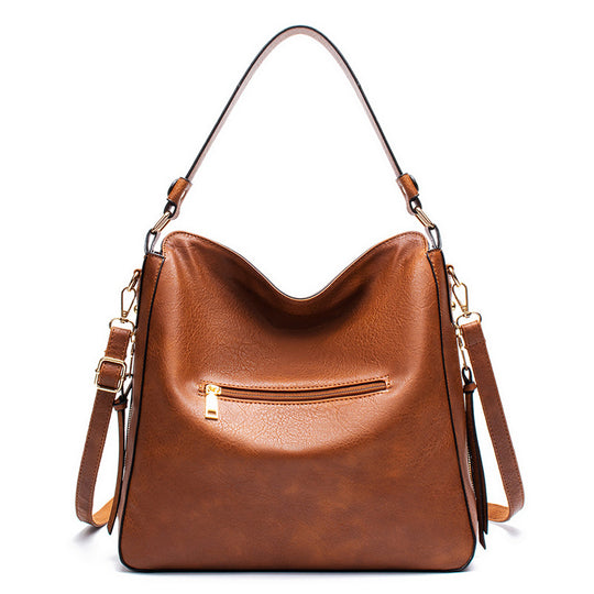 Damen Hobo-Tasche mit eleganter Struktur und funktionalem Faltendesign Nord Taschen