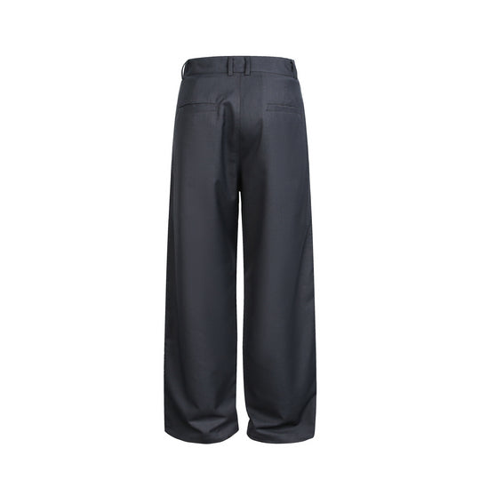 Damen Hochgeschnittene weite Cargohose mit Karomuster‑Pattentaschen Nord Taschen