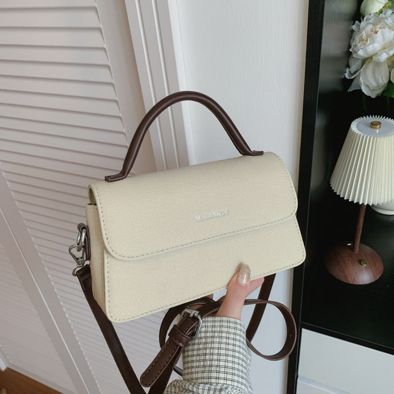 Damen Handtasche im eleganten Koffer-Design mit abnehmbarem Schulterriemen Nord Taschen