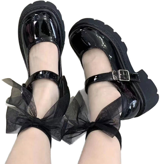 Damen Stilvolle Plateauschuhe mit verstellbarem Riemen Nord Taschen