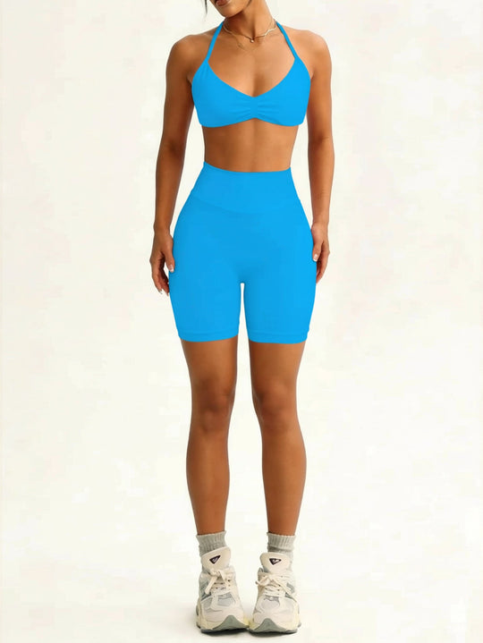Damen Sportliches Bikini-Set mit hochelastischem Material und verstellbaren Trägern