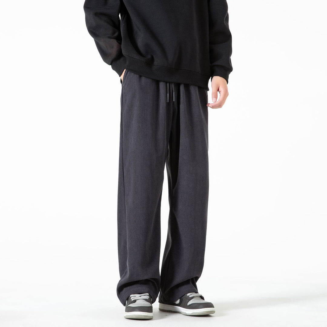Damen Breit geschnittene Cordhose mit Tunnelzugbund und nachhaltigem Baumwollmix Nord Taschen