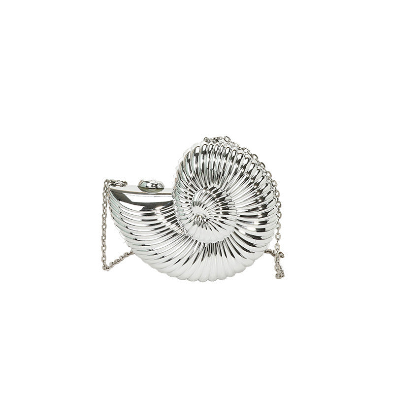 Damen elegante Clutch in Muschelform Nord Taschen