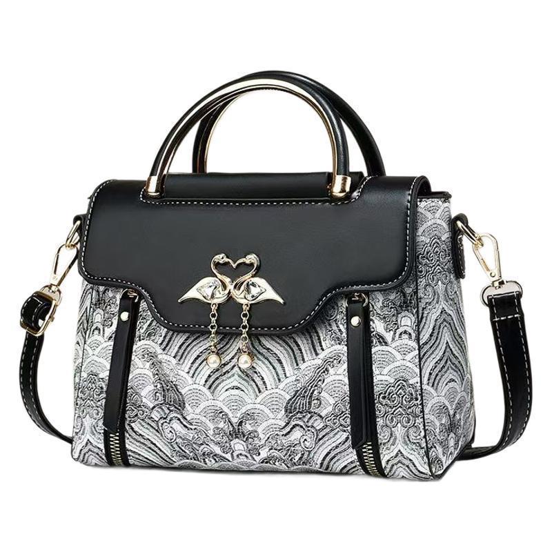 Damen stilvolle Handtasche mit verspieltem Design Nord Taschen