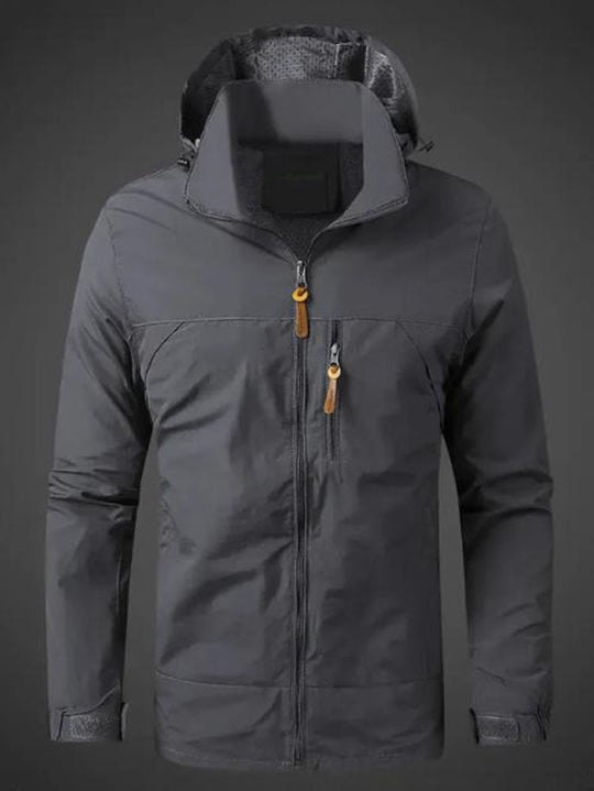 Herren leichte Funktionsjacke Nord Taschen
