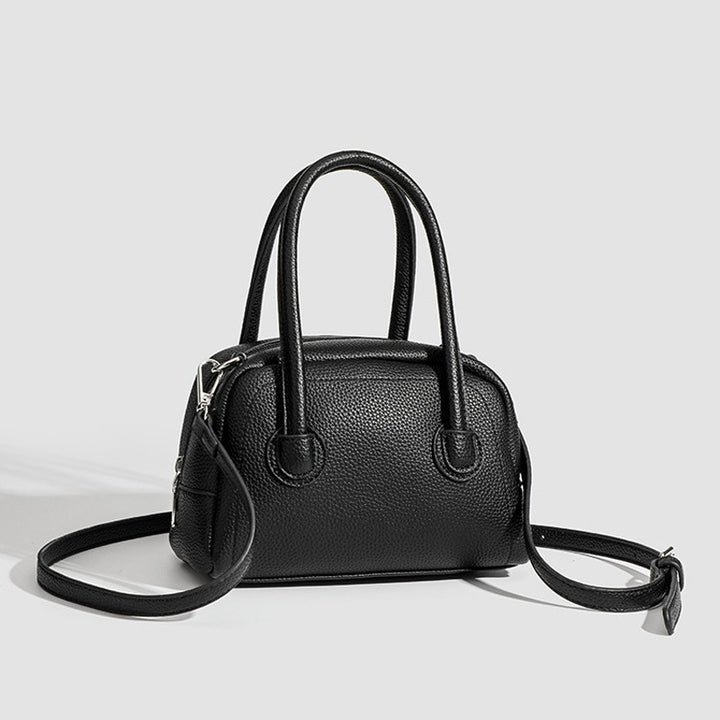 Damen Designer Handtasche im klassischen Stil mit elegantem Tragegriff Nord Taschen