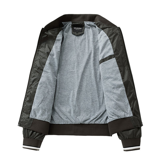 Herren Sportliche Bomberjacke mit zwei Seitentaschen Nord Taschen