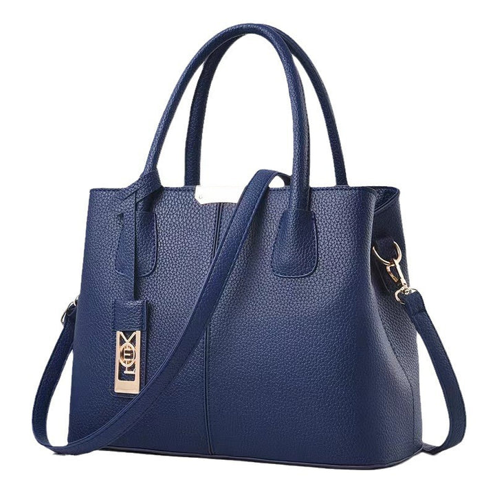 Damen moderne Handtasche mit strukturiertem Design und abnehmbarem Schultergurt Nord Taschen