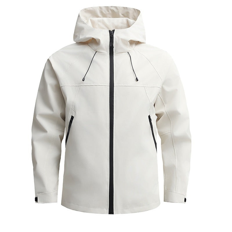 Herren Atmungsaktive Softshelljacke mit Zwei-Wege-Reißverschluss, verstellbarer Kapuze und wasserabweisender Oberfläche Nord Taschen