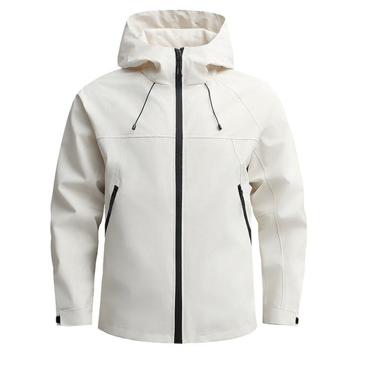 Herren Atmungsaktive Softshelljacke mit Zwei-Wege-Reißverschluss, verstellbarer Kapuze und wasserabweisender Oberfläche Nord Taschen
