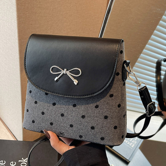 Damen modische Umhängetasche mit Punkten Nord Taschen