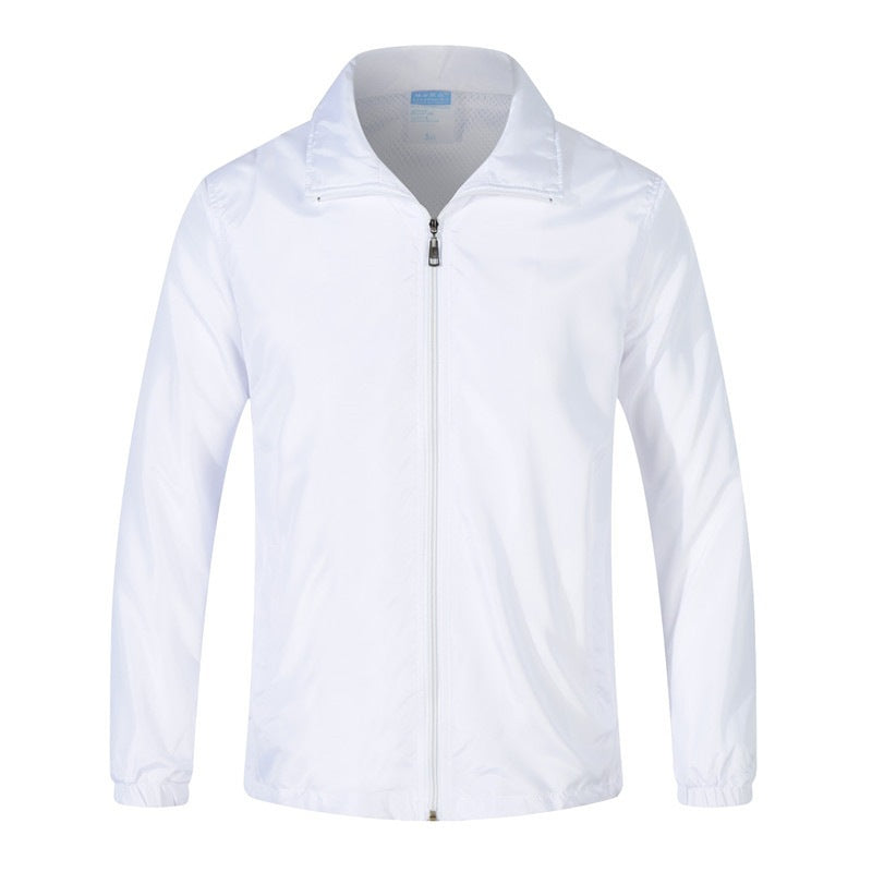Herren Leichte Windjacke mit Mesh-Innenfutter, Stehkragen & elastischem Saum Nord Taschen