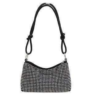 Damen Glamouröse Handtasche mit funkelnder Strassverzierung Nord Taschen