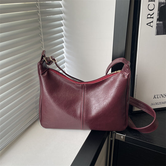 Damen stilvolle Schultertasche mit modernem Design und praktischen Fächern Nord Taschen