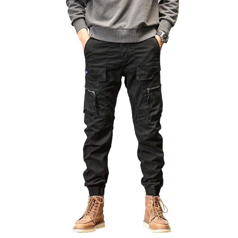 Herren Technische Cargo-Jogginghose mit Multifunktionstaschen & elastischen Bündchen Nord Taschen