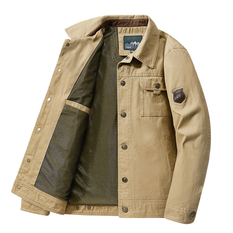 Herren Robuste Utility-Jacke Nord Taschen