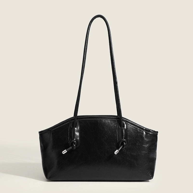 Damen elegante Handtasche mit innovativem Kordelzug Nord Taschen