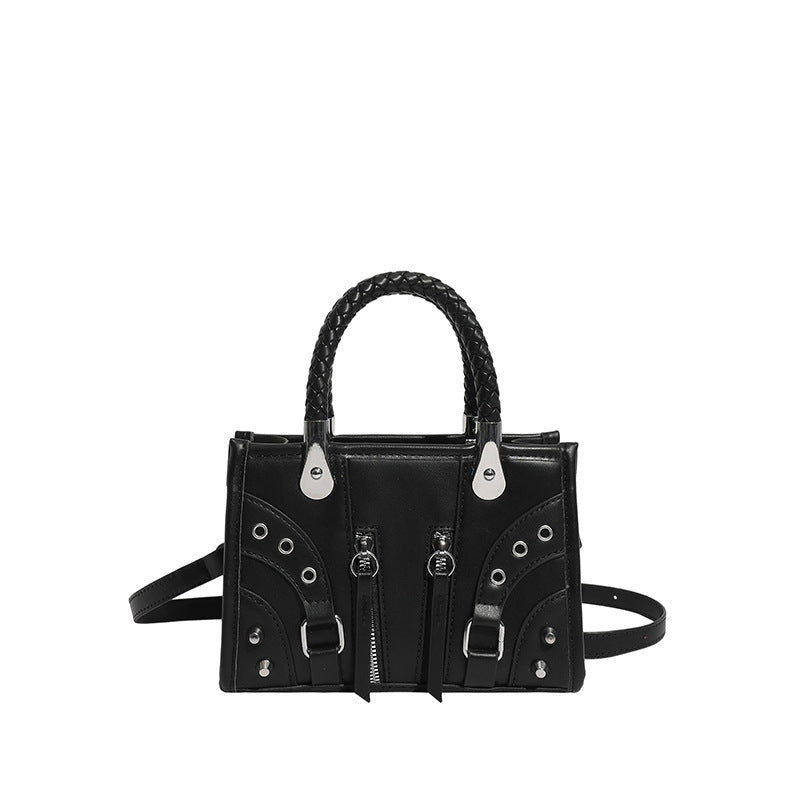 Damen Multifunktionale Hobo-Tasche mit geflochtenen Akzenten Nord Taschen