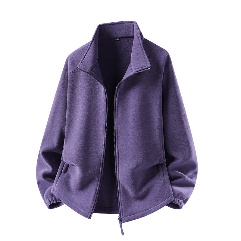 Damen Fleecejacke mit Stehkragen, durchgehendem Reißverschluss und Wärmeisolierung Nord Taschen