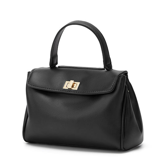 Damen Handtasche mit elegantem Klappenverschluss und hochwertigem Kunstleder Nord Taschen