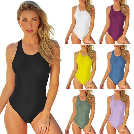 Damen Sportlicher Einteiler-Badeanzug - Arvani