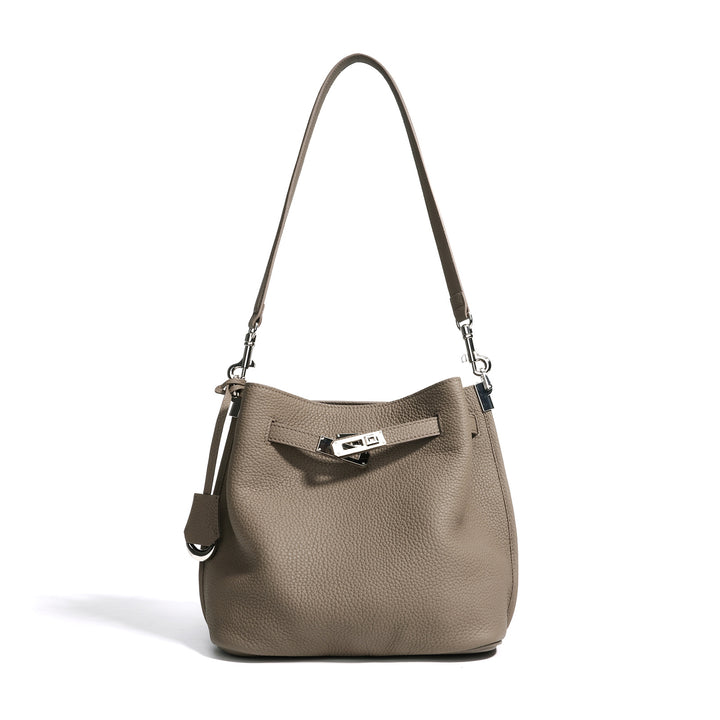 Damen Hobo-Tasche aus hochwertigem Leder mit verstellbarem Tragegurt Nord Taschen