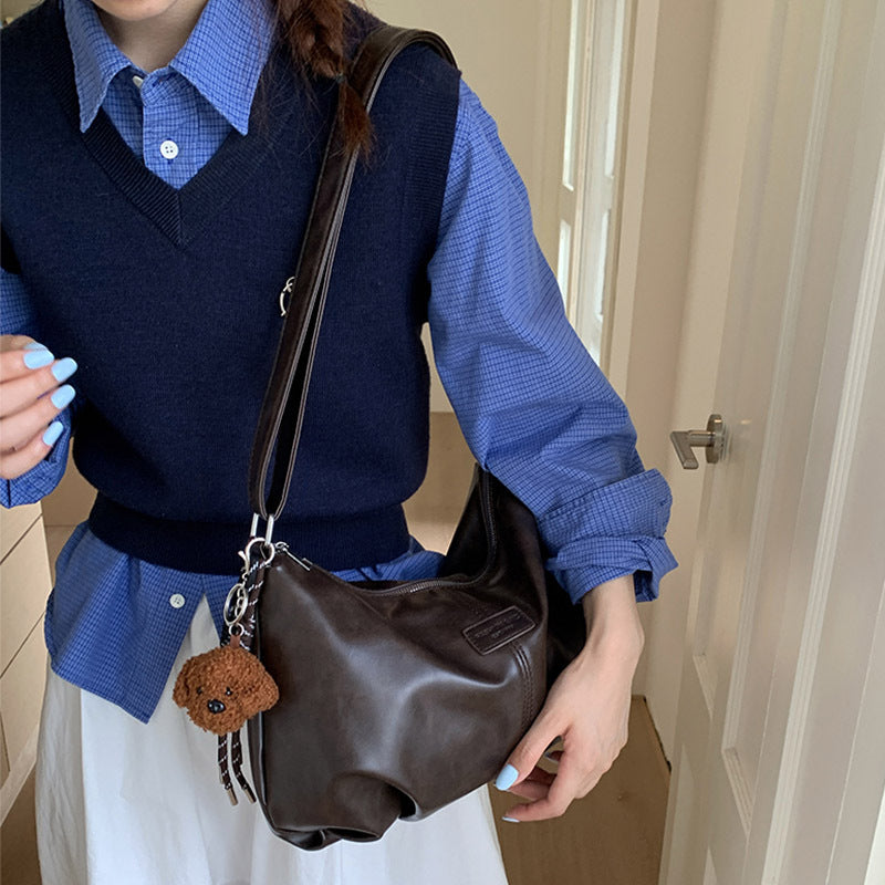 Damen moderne Umhängetasche mit weichem Material Nord Taschen