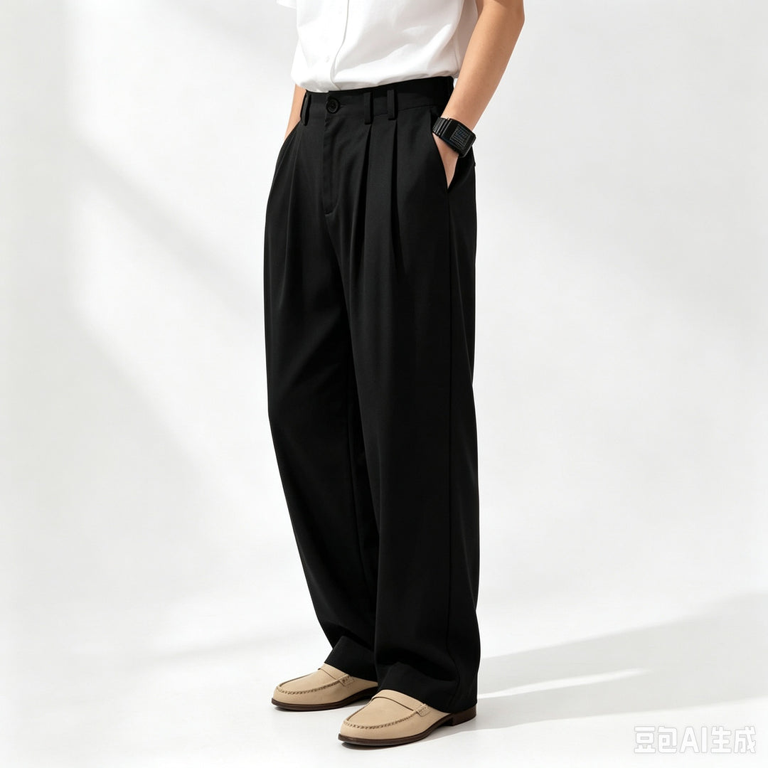 Damen Weite High-Waist Cargohose mit Kellerfalten, verstellbarem Beinabschluss & Utility-Gürtel Nord Taschen