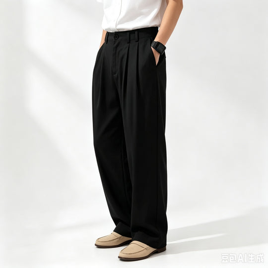 Damen Weite High-Waist Cargohose mit Kellerfalten, verstellbarem Beinabschluss & Utility-Gürtel Nord Taschen