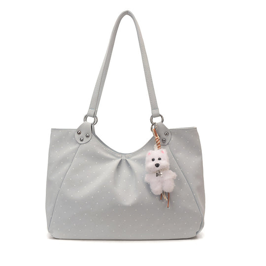 Damen moderne Handtasche mit eleganten Punkten Nord Taschen