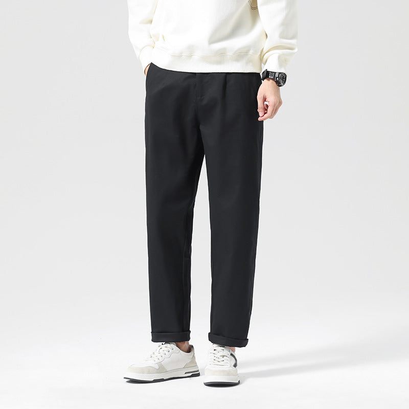 Herren Moderne Relaxed‑Fit Freizeit‑Chino mit leichtem Stretch und umgeschlagenem Saum Nord Taschen