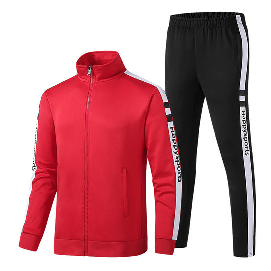 Damen Sportliches Trainingsset mit Zip-Jacke und Kontrast-Trackpants Nord Taschen