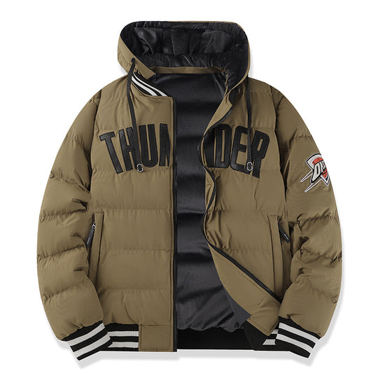 Herren Leichte Steppjacke mit hohen Kragen und praktischen Taschen Nord Taschen