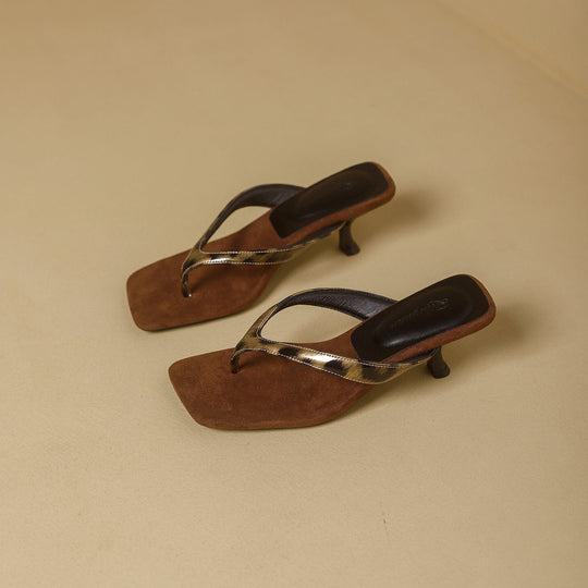 Damen Slingback Sandalen Nord Taschen