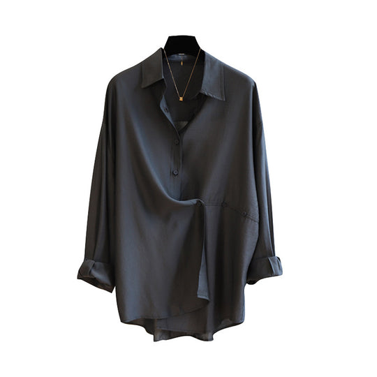 Damen Elegante Bluse Nord Taschen