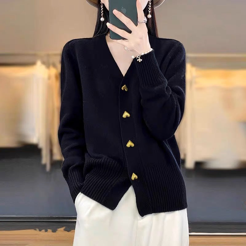 Kuschelige Damen Strickjacke