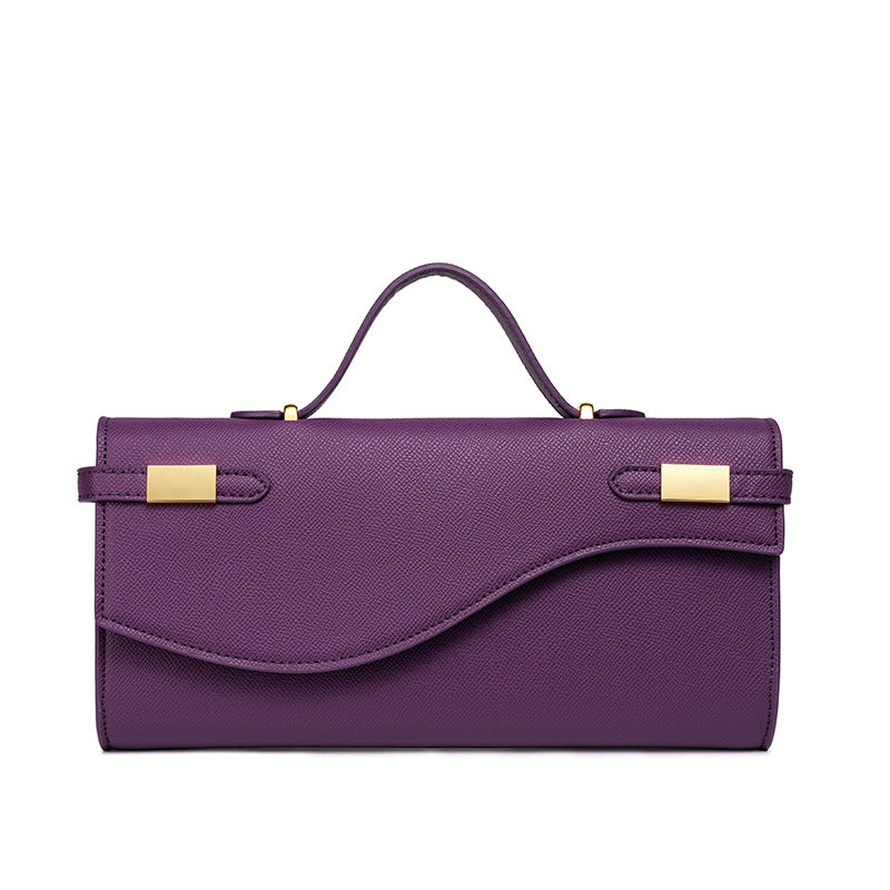 Damen Handtasche mit modernem Wellenmuster und elegantem Verschluss Nord Taschen