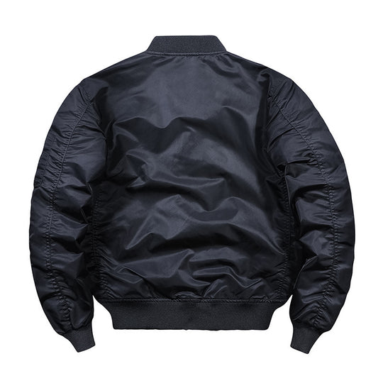 Herren Nylon-Flightbomber mit Ärmeltasche, gesteppter Thermo-Innenlage und geripptem Saum Nord Taschen