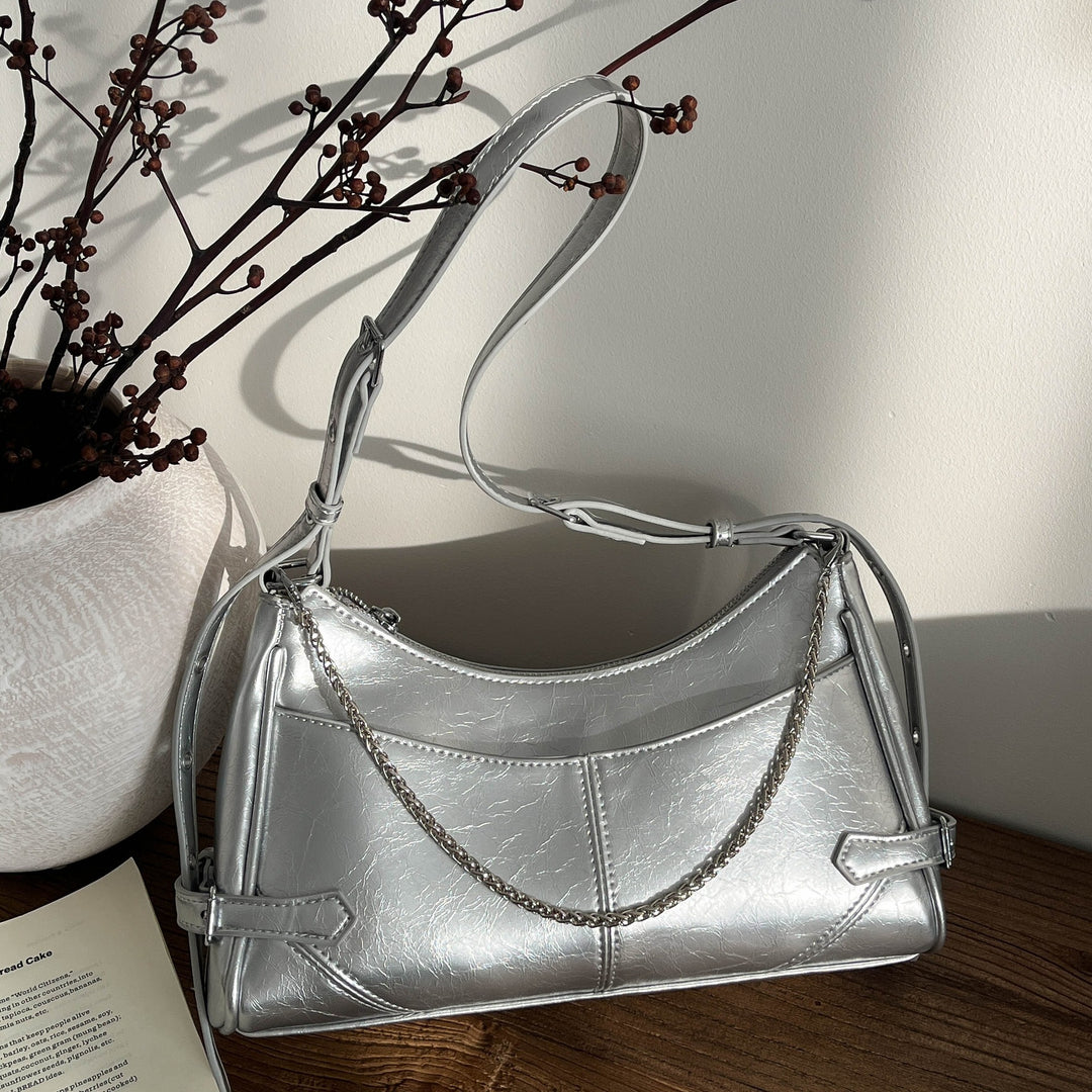 Damen Schultertasche im eleganten Minimalismus Stil Nord Taschen