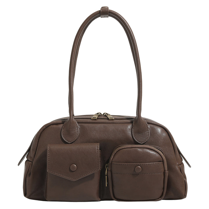 Damen Handtasche mit mehreren Außentaschen und hochwertiger Verarbeitung Nord Taschen