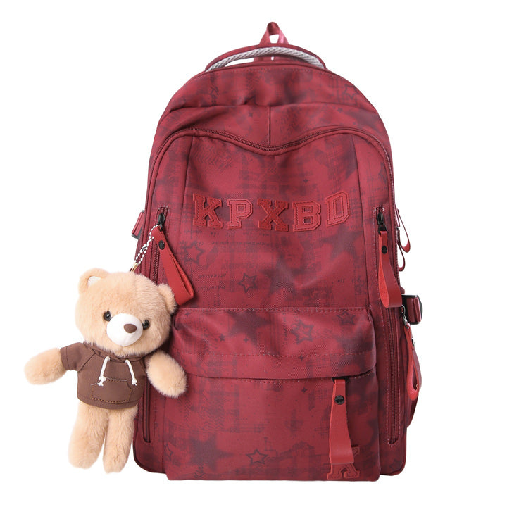 Damen Rucksack mit einzigartigem Teddy-Anhänger Nord Taschen