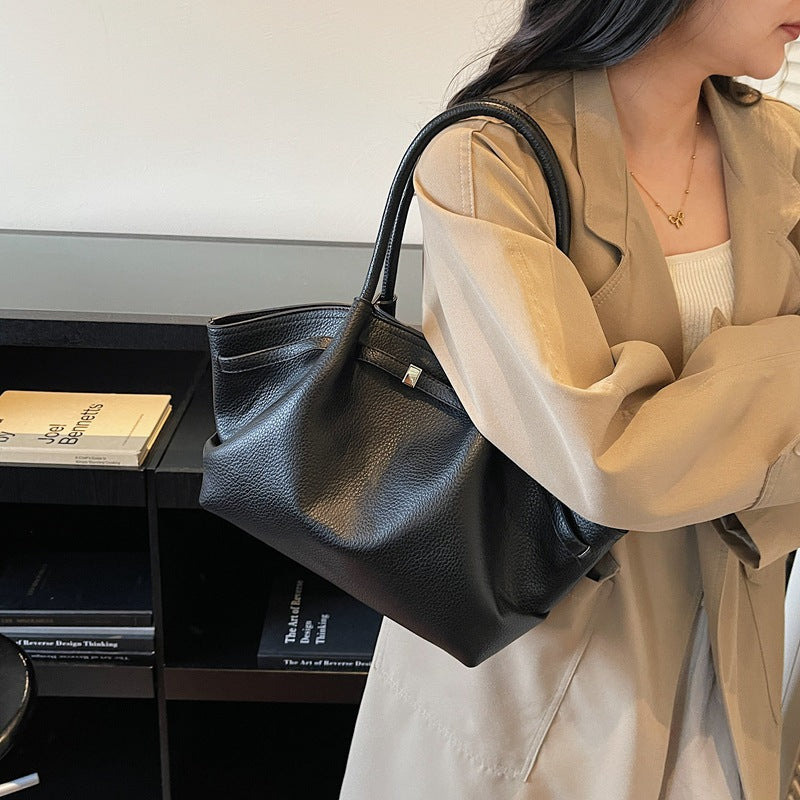 Damen Beuteltasche aus hochwertigem, strukturiertem Leder mit elegantem Design Nord Taschen