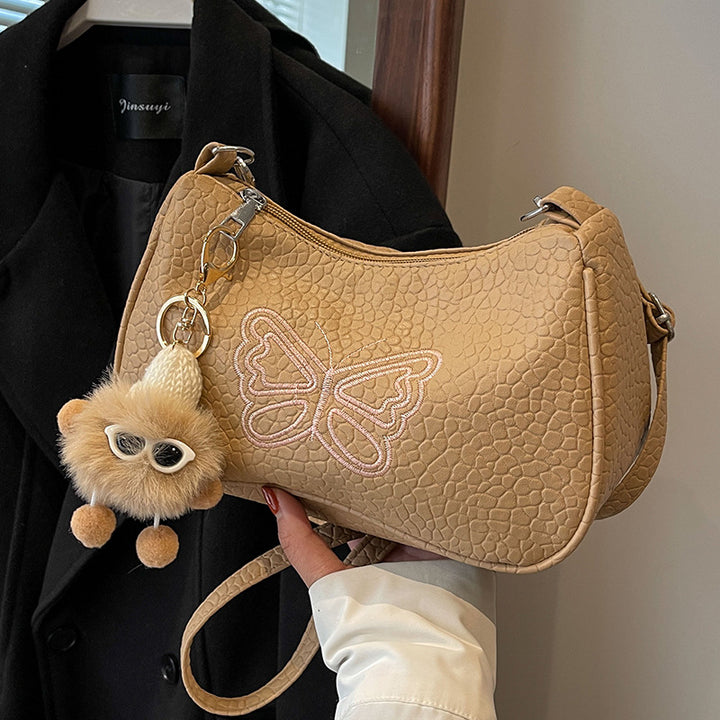 Damen Designer Handtasche mit ausgefallenem Schmetterlingsmotiv Nord Taschen