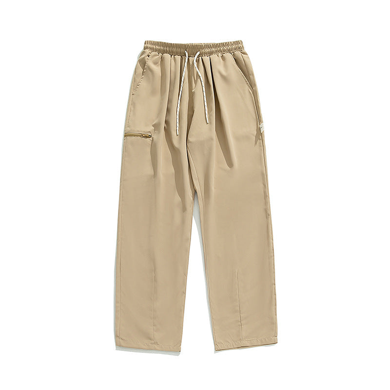 Unisex Weite Utility-Hose im Relaxed‑Fit mit elastischem Tunnelzugbund und seitlicher Reißverschlusstasche Nord Taschen