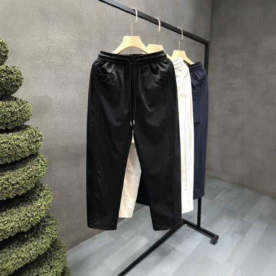 Herren Sportliche Freizeit-Hose mit elastischem Bund Nord Taschen