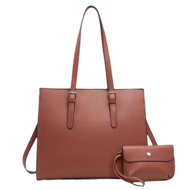 Damen elegante Shopper-Tasche mit abnehmbarer Mini-Tasche Nord Taschen
