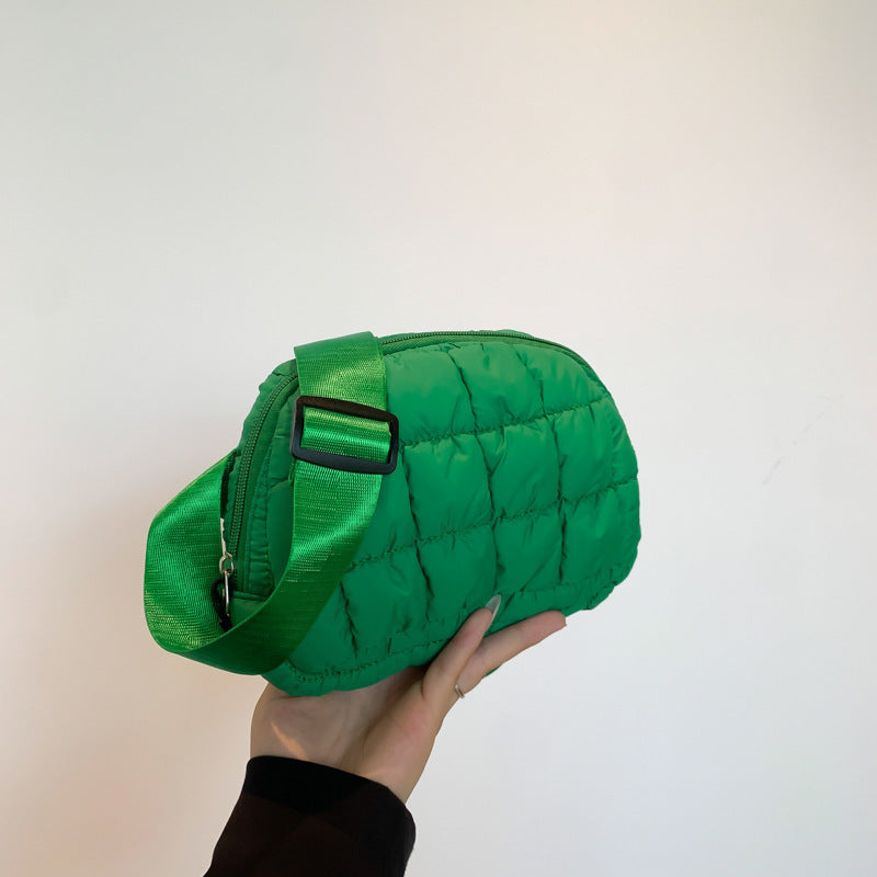 Damen praktische Umhängetasche mit gestepptem Design Nord Taschen